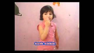 Chubby Cheeks Dimple Chin Rhyme With Actions  Nursery Rhyme  Children Poem [upl. by Tatiania]