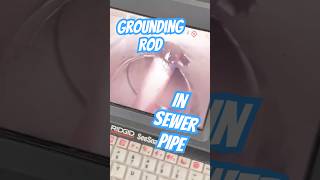 Grounding Rod Penetrated Sewer Pipe  Camera Diagnostic  Ultra Plumbing amp Drain Cleaning [upl. by Misty310]