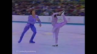 ⛸ Natalia Mishkutenok amp Artur Dmitriev  1992 Albertville Free Skate no commentary  Liebestraum [upl. by Eustasius347]