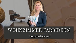 Farbideen Wohnzimmer  Inspiration Wandfarben Essen Wohnen Flur Interior Designer HausTour [upl. by Berkly626]