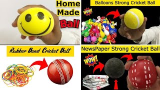 How to make 4 different types of Cricket Balls  Ball Collection  4 Types of Cricket Balls [upl. by Malone]