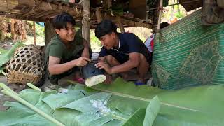 Karenni new video 2024  Cooking at forest Karenni State [upl. by Narhem438]