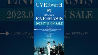 UVERworld『ENIGMASIS』20230719 RELEASE [upl. by Enobe]