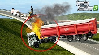 LS17  DER Praktikant ZERSTÖRT den LKW 💥😡 Bauhof Weber [upl. by Malas190]