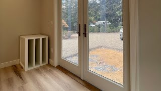 Patio door doors carpentry finishcarpentry woodworking [upl. by Bourne]