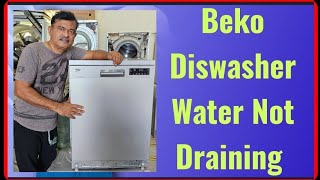 Why Wont My Beko Dishwasher Drain Water [upl. by Annaohj]