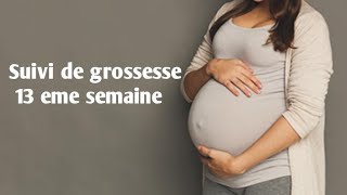 Mon suivi de grossesse 13 éme semaine [upl. by Hannon]