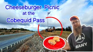 506SXS amp ATV  Cheeseburger Picnic at the COBEQUID PASS Nova Scotia on our UTV [upl. by Lupien447]