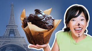 Olympic Village Chocolate Muffin Recipe [upl. by Annawal632]