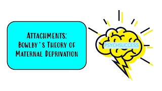 Attachments  Bowlbys Maternal Deprivation Theory [upl. by Nnaihs]