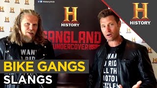 Bike Gangs Slangs With Damon amp Ian  Gangland Undercover [upl. by Marylinda]