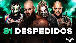 Los 81 Luchadores DESPEDIDOS en 2021 WWE [upl. by Ordnas533]