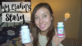 MY CROHNS DISEASE STORY  CROHNS SYMPTOMS MANAGEMENT DIET [upl. by Nnylyar860]