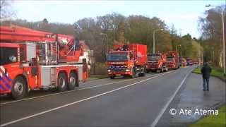 30112013 Brandweer Assen opent twee nieuwe kazernes met feestelijke optocht [upl. by Jared]