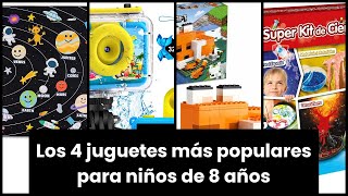 Juguetes mas vendidos 8 años Los 4 juguetes más populares para niños de 8 años 💥 [upl. by Aniral]