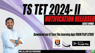 TS TET Notification released online application amp Exam schedule [upl. by Nosak489]