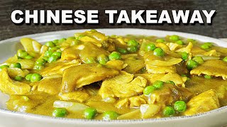 Chinese Takeaway Chicken Curry  How to make Takeaway Chinese Chicken Curry at home [upl. by Sherman]