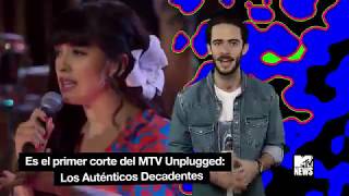 ¡Ve el primer adelanto del MTV Unplugged de Los Auténticos Decadentes con Mon Laferte  MTV News [upl. by Derk]