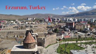 One Day Walking around Erzurum City in Turkey [upl. by Imogene]