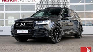 Audi Q7 30 TDI 272pk  Led matrix  7 pers  Sline  Bose  pan dak [upl. by Noreik622]