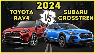 All New 2024 Toyota RAV4 Vs All New 2024 Subaru Crosstrek Which Is The Best Buy [upl. by Georas250]