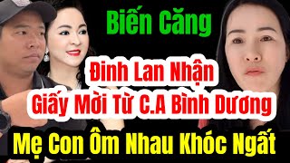 🛑 Biến Căng Đinh Lan Nhận Giấy Mời Từ CA Bình Dương Mẹ Con Ôm Nhau Khóc Ngất langthangduongpho [upl. by Aicat]