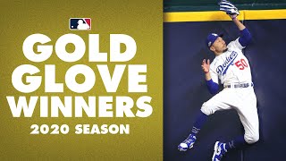 The 2020 Gold Glove Winners Best fielders in all of MLB Ft Mookie Betts Javier Báez  more [upl. by Ognimod]