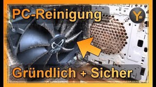 PCReinigung und StaubEntfernung sicher amp gründlich  Tutorial [upl. by Dazhahs]