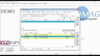 La saisie des écritures dans le logiciel Omag comptable [upl. by Ziguard]