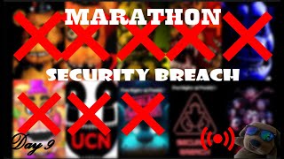 FNAF MARATHON LIVE SECURITY BREACH Day 9 [upl. by Nawj]