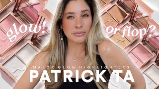 PATRICK TA HIGHLIGHTER DUOS Application of ALL Shades  Review  Filmed in Natural Light [upl. by Nassah]