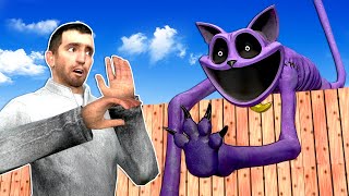 CATNAP IS ATTACKING MY FORT Garrys Mod [upl. by Moureaux]