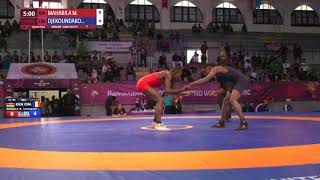 14 FS  65 kg M MAHABILA KEN v E DJEKOUNDAKOM CHA [upl. by Anialad230]