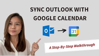 How To Sync Outlook with Google Calendar [upl. by Lucey89]