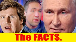 Tucker Carlson Interviews Putin Unbiased Fact Check [upl. by Norihs]