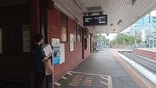 Prahran station Melbourne Australia Sunday 1222023 [upl. by Manas909]