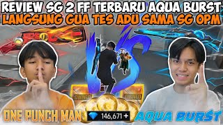 REVIEW SG 2 FF TERBARU WARNA BIRU LANGSUNG GUA TES ADU SAMA SG OPM ATRIBUTNYA HAMPIR SAMA CUY😱 [upl. by Pavyer]