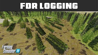 How To Do Time lapses amp Some Log Decking Tips amp Tricks  FDR Logging 7  Farming Simulator 2022 [upl. by Harding]