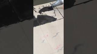 How to Draw Gojo🦋 Tutorial shorts gojo jujutsukaisen anime kvetch [upl. by Anelrahs]