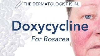 How Doxycycline Treats Rosacea Benefits Dosage and Side Effects  NotedDermatologycom [upl. by Elonore]