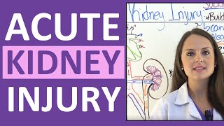 Acute Kidney Injury Acute Renal Failure Nursing NCLEX Review Management Stages Pathophysiology [upl. by Sydelle]