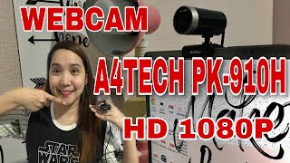 A4TECH PK910H  WEBCAM  Unboxing amp Review  kimmy bartolome [upl. by Felisha]