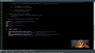 Bisection  interval halving  method code [upl. by Auhso]