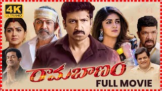 Ramabanam Latest Full Action Movie  Gopichand  Dimple Hayathi  Jagapathi Babu  South Cinema Hall [upl. by Wasson]