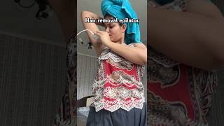 Hair removal epilator  Carebykomal minivlog hairremoval epilator phillips collegelife fun [upl. by Enilekaj]