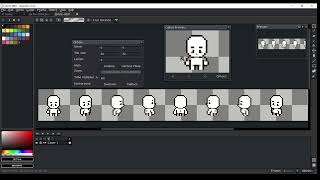 Aseprite SpriteSheet Preview Script like PyxelEdit [upl. by Nell]