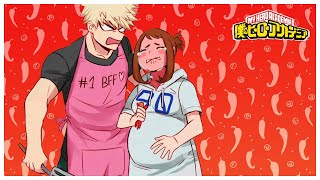 Ochakos Pregnancy Cravings  My Hero Academia Comic Dub Kacchako 2nd Gen [upl. by Annaliese116]