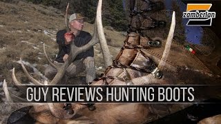 Guy Eastman Reviews Hunting Boots by Zamberlan [upl. by Ilatan]