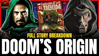 Dr Dooms MCU Origin EXPLAINED Books of Doom  Secret identity Podcast doom [upl. by Gwenneth545]