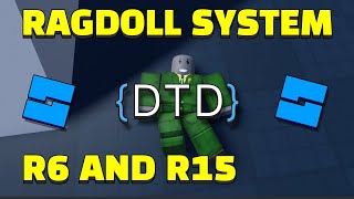 How To Make A Ragdoll System  Roblox Scripting Tutorial [upl. by Kulseth]